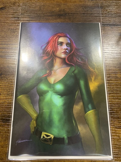 X-Men #1 * Nm+ * Shannon Maer Jean Grey Ms Marvel Virgin Variant Coa 2021 🔥🔥