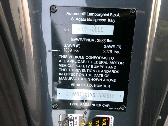 2006 Lamborghini Gallardo 15