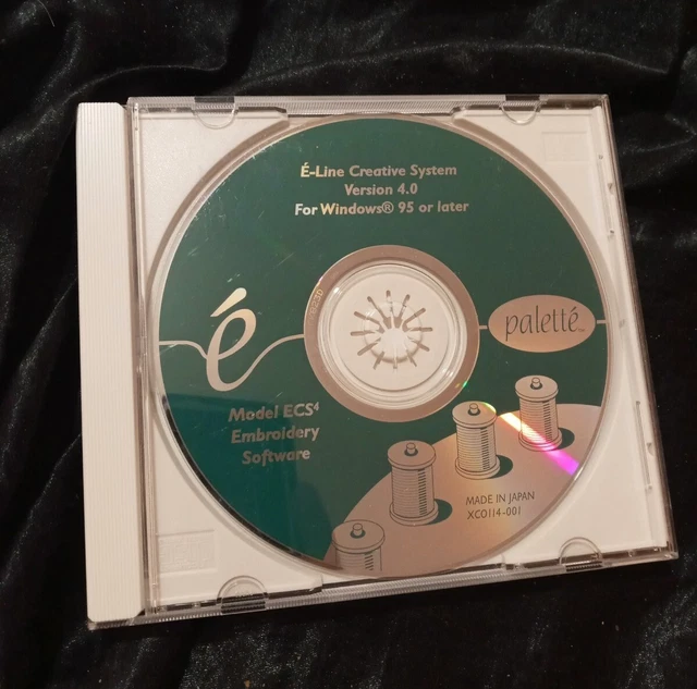 Paleta E-Line Creative System 4.0 CD-ROM para Windows 95 o posterior ECS4