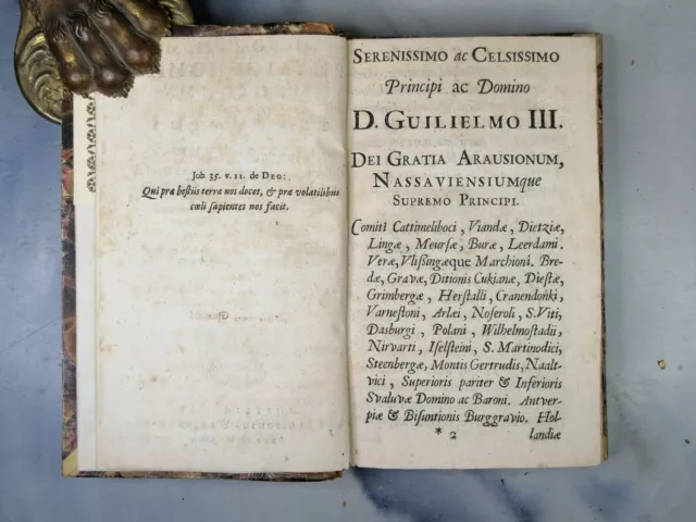 Prime Edizioni 1676 Seicentine Helvetius Microscopium Medicina Physiognomiae 3