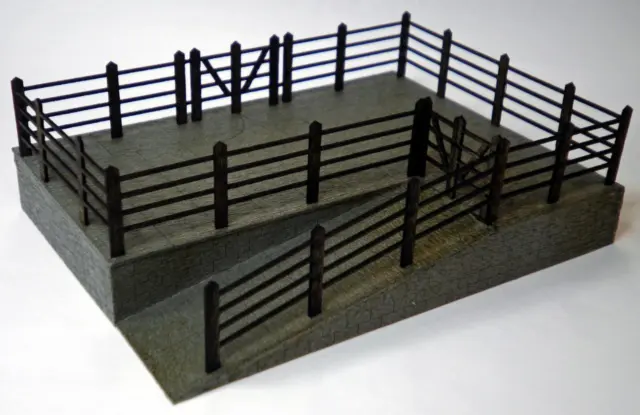 Ancorton Models Cattle Dock - Laser Cut Wood Kit OO Gauge - 95839