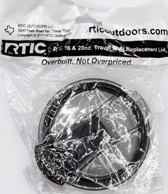 RTIC 16 & 20 oz Travel Mug Replacement Lid