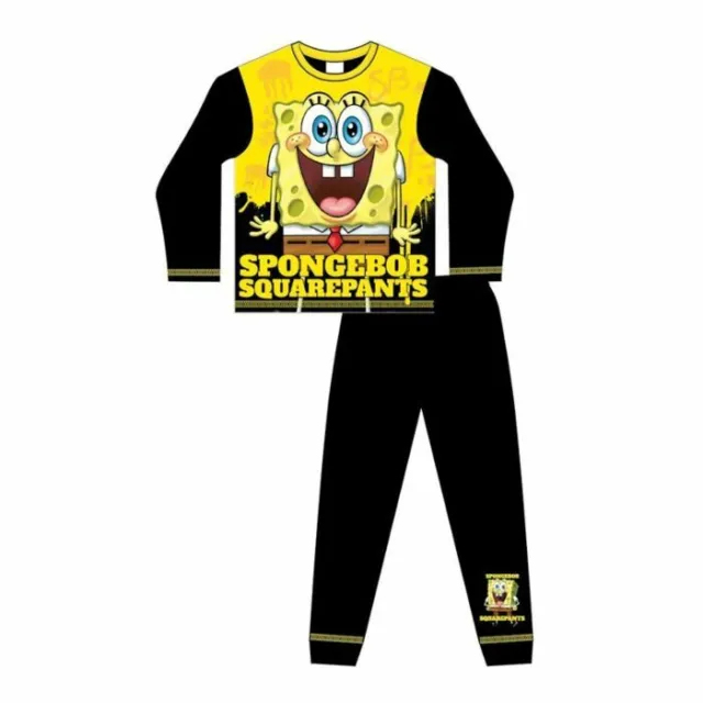 Jungen SpongeBob Schwammhose Pyjama SpongeBob Nachtwäsche 4-10 Jahre