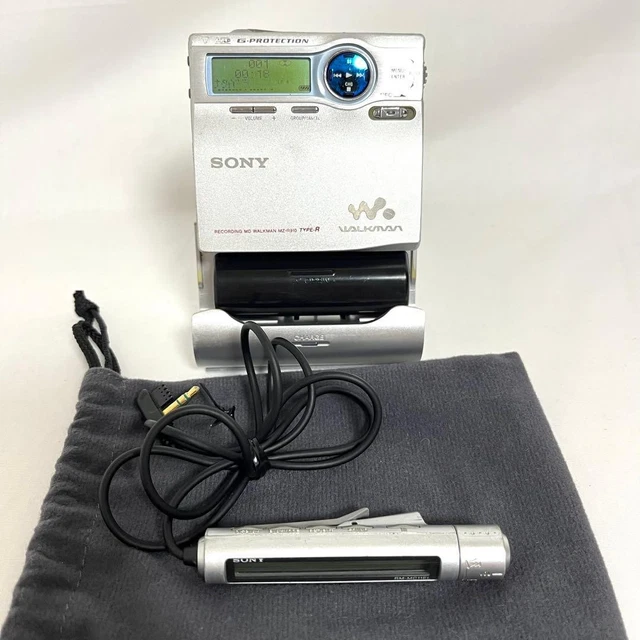 Lecteur/enregistreur Minidisc Sony MZ-R30 - Pour Pièces Ou Réparation - Ne Fonctionne Pas - Modèle Vintage