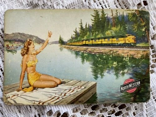 Chicago And North Western Railroad Playing Cards  Full Deck