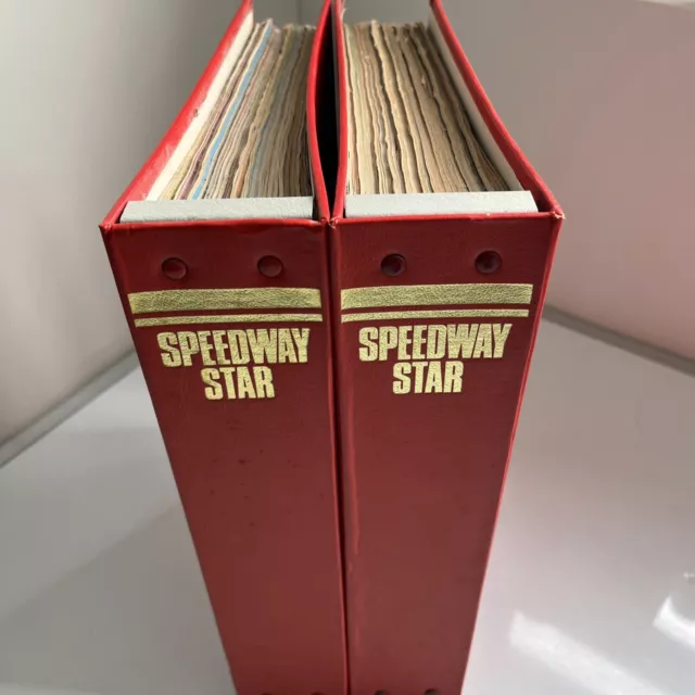 Speedway Star 1989 Full Year Of Magazines With Official Branded Folders
