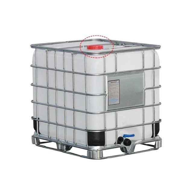 Red IBC Tank Cover Water Liquid Cover With Gasket Good Seal Fit 1000L  IBC Tank