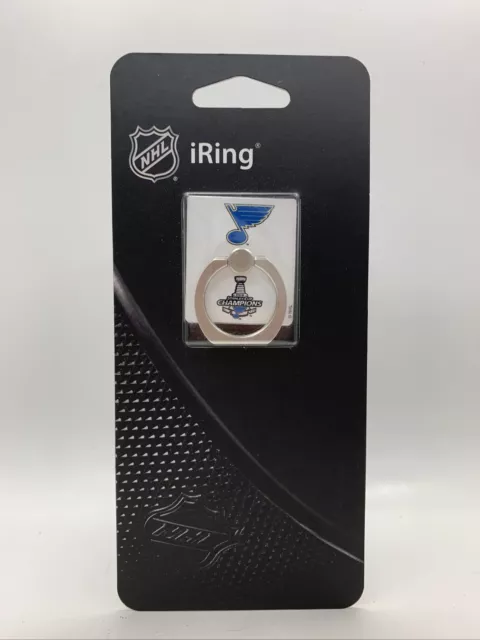 Official St. Louis Blues 2019 Stanley Cup Champs Smart Phone Grip Ring iRing New