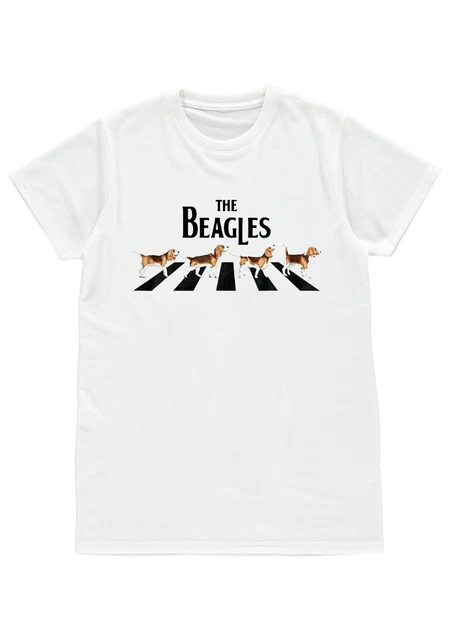T Shirt Uomo Divertente The Beatles Beagles Novità Compleanno Festa Del Papà Regalo Xxl Xl