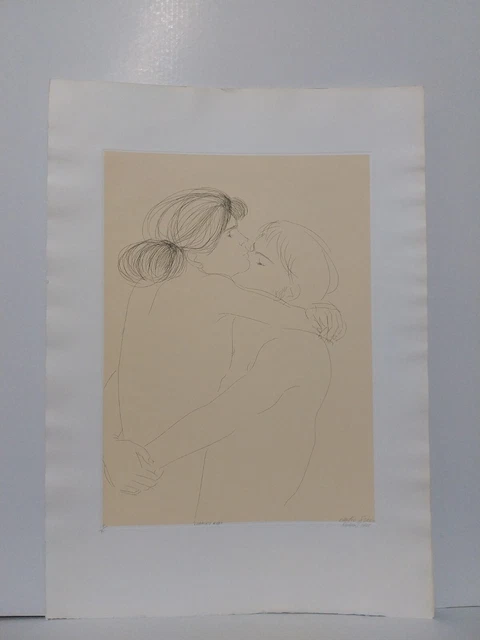 Emilio Greco acquaforte 1975