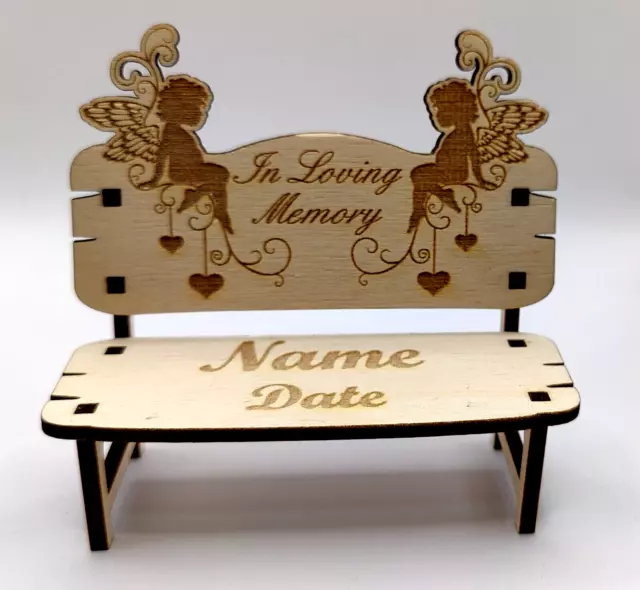 In Loving Memory Bench placa conmemorativa regalo familiar