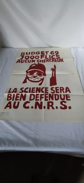 Affiche Originale Mai 68