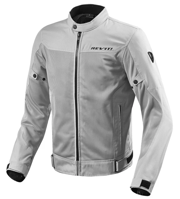 Giacca Jacket Summer Traforata Estiva Moto Rev'it Eclipse Silver Grigio Tg M