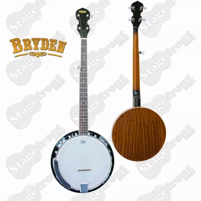 Bryden 5 String Banjo Ultimate Beginners Banjo 22 Frets 24 Brackets *Brand New*