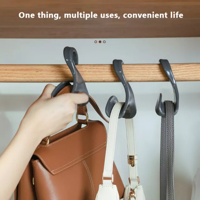 Arched Handbag Hanger Hooks Multifunctional Bag Rack Reusable Hangers g