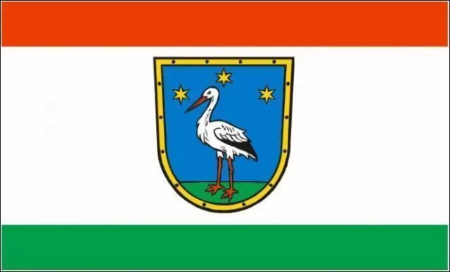 Aufkleber Storkow Flagge Fahne 8 x 5 cm Autoaufkleber Sticker