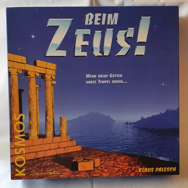 BEIM ZEUS - Versteigerung + göttlicher ; -) TEMPELBAU für 3-6 - KOSMOS Rarität !