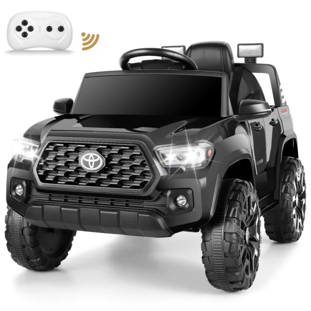 Toyota Licensed 12V Ride on Truck Car for Kids Electric Toys w/ Remote Control\
