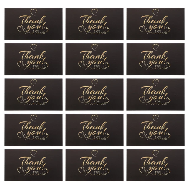 200 PCS Cartes De Remerciement 60 Designs Délicats Pour Toutes Les