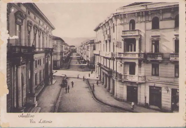 AVELLINO Via Littorio vg. 1942