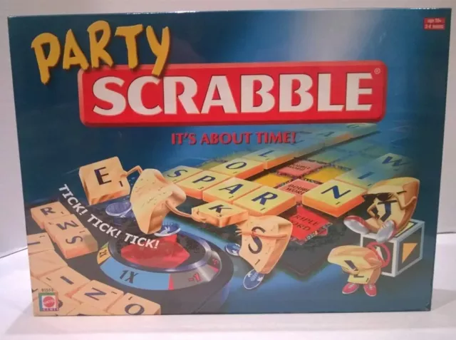 2004 Party Scrabble Board Game Mattel BRAND NEW AND SEALED