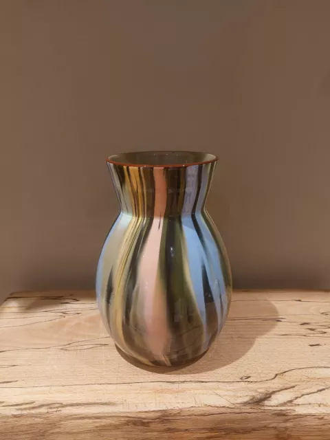 Large Vintage Babbacombe Colour Splash Vase 62/104