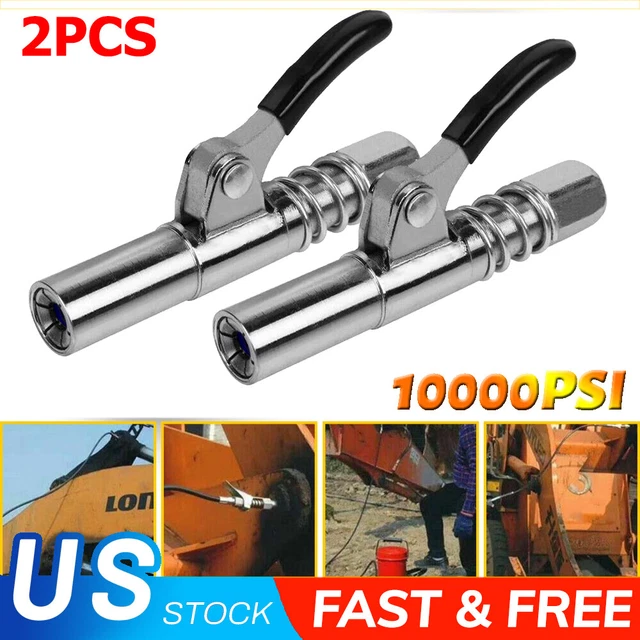 GREASE COUPLER HEAVYDUTY Quick Release Grease Gun Coupler NPTI/8
