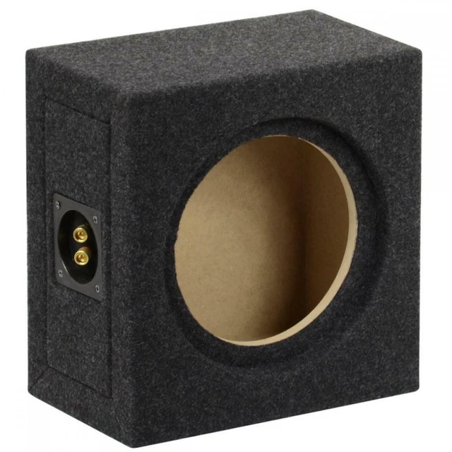 VW Volkswagen Transporter T5 su Misura MDF 20.3cm Sub Box Subwoofer Recinto Bass