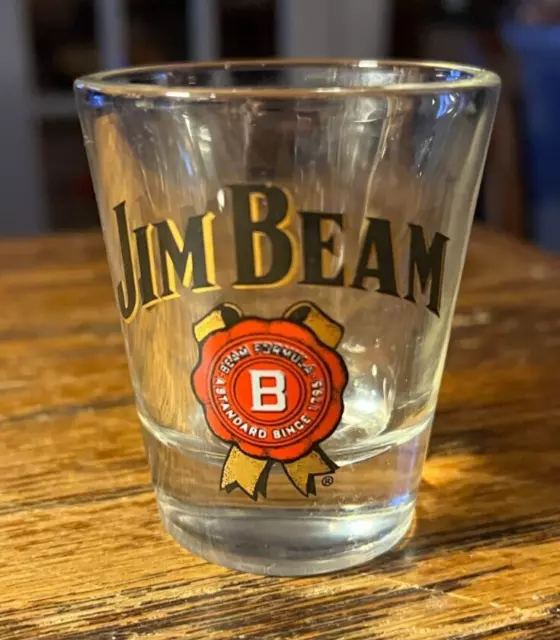 JIM BEAM Bourbon Whiskey Shot Glass