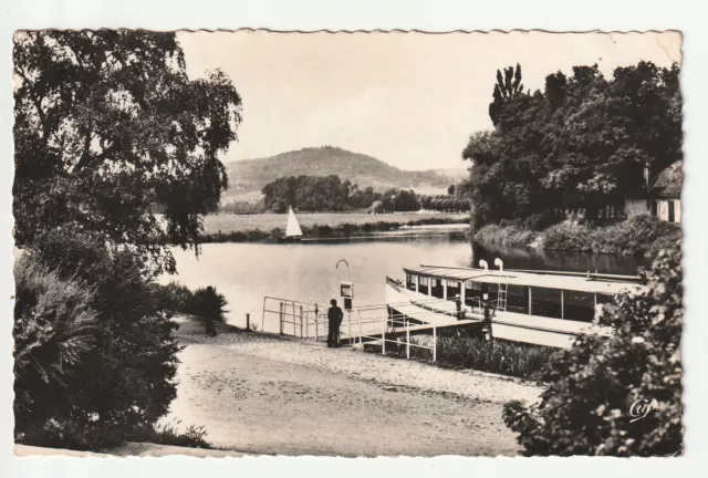 METZ - Moselle - CPA 57 - la Moselle  Bateau promenade Mont St Quentin