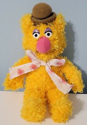Jim Henson 9" Fozzie Bear Muppets Plush Doll Sababa Toys 2004 Stuffed Toy EUC