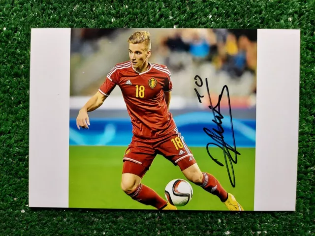 Praet Belgium Autographed Photo Signed Football Photo Autograph 2241