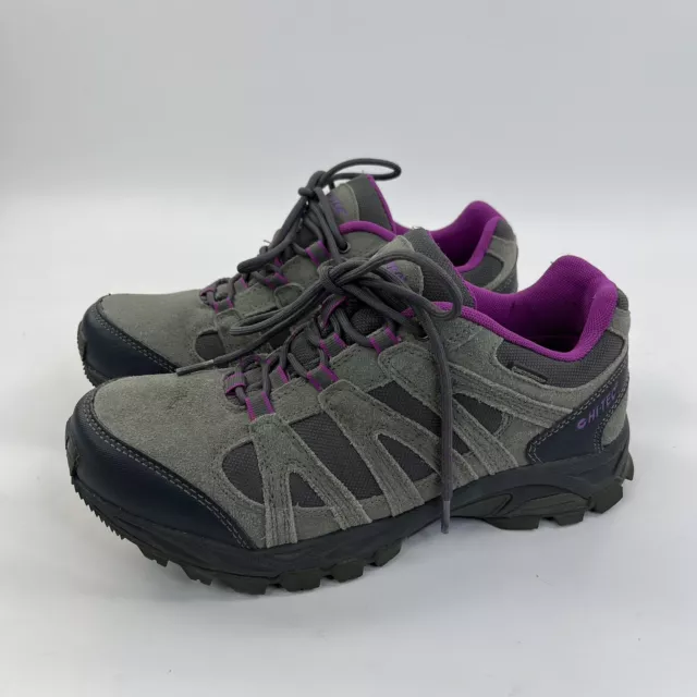 Hi Tec Womens Boots Shoes Hiking Grey Size 10 US VGUC Sneakers