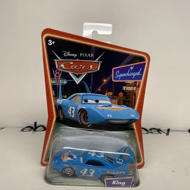 New Disney Pixar Cars The King Supercharged Dinoco Race Car Die-Cast 2007 Toy