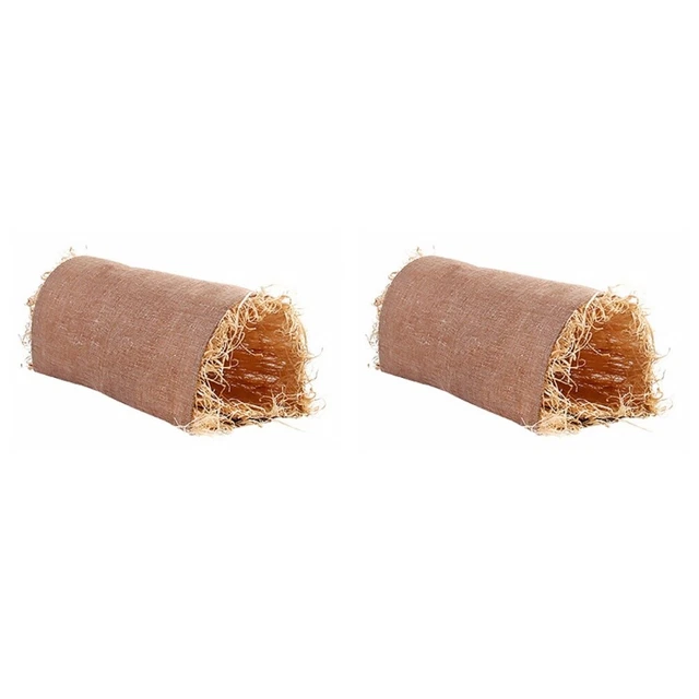 2x Guinea Pig Hideout Hamster Hideout Bunny Tunnel Bett Hamster Bett Hideout