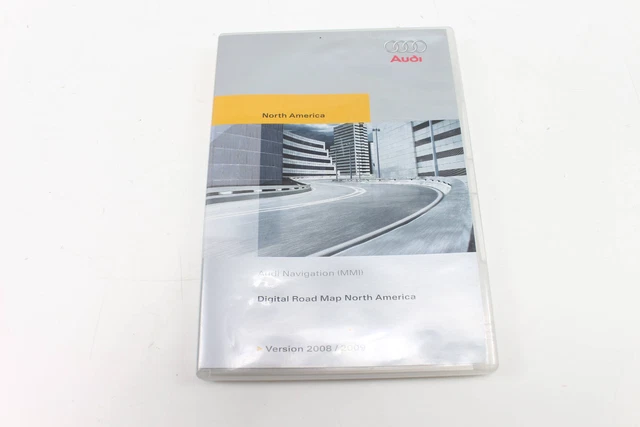 09-16 AUDI A4 B8 2.0 - 2008 / 2009 North America MAPS Navigation DVD / NAV DISC