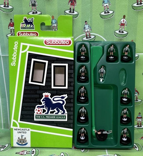 Équipe Subbuteo Newcastle United Vintage, Version Légère (LW) — Complète, Collection Hasbro