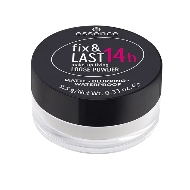 Maquillaje Essence unisex FIX & LAST 14H polvos sueltos fijadores 9,5 gr