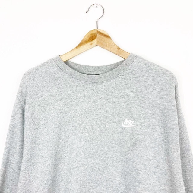Felpa gambero Nike piccolo logo grigio - taglia uomo XL