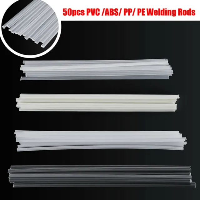 50 PZ. PVC ABS PP PE elettrodi per saldatura plastica facile da usare