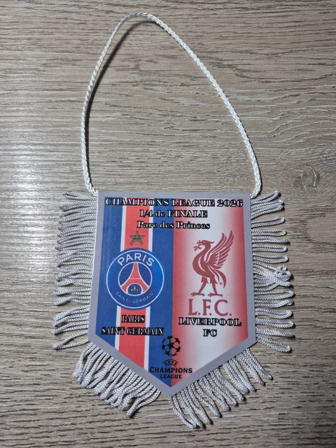 PSG Paris Saint Germain FC 1988 superbe vintage drapeau football - Collection
