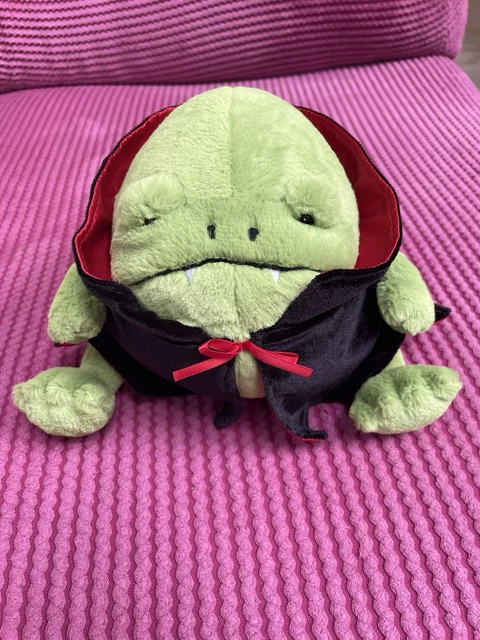 Vampire Ricky JELLYCAT I AM Vampire Ricky Rain Frog Halloween Edition. RR3FV. BNWT £ ...