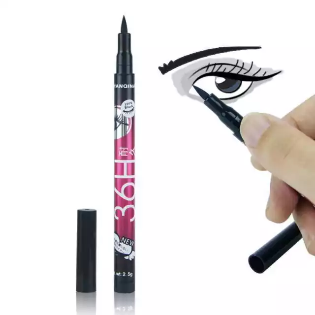 Yanqina Eyeliner Black 36H Water proof Pen Precision Liquid Eye liner