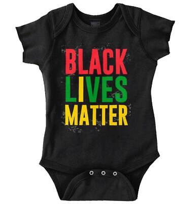 Black Lives Matter Power Political Protest Newborn Baby Boy Girl Infant Romper