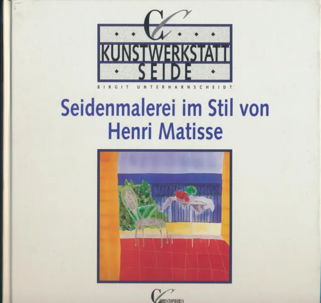 Birgit Unterharnscheidt: pintura de seda en estilo de Henri Matisse (1992)
