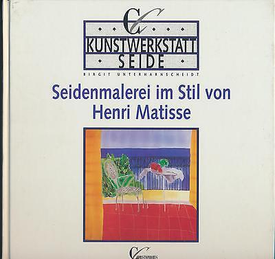 Birgit Unterharnscheidt: pintura de seda estilo Henri Matisse (1992)