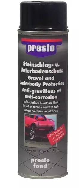 Presto UBS Unterbodenschutz Spray hell überlackierbar grau 500ml  306031