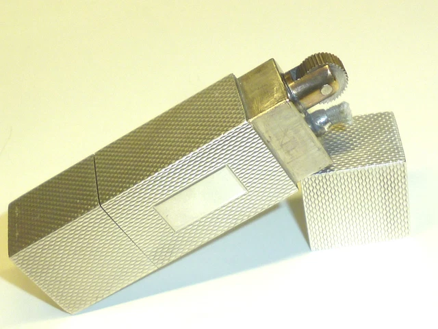 BRIQUET À CIGARETTES En Argent Massif Style Art Déco Pétrole - Moulé - Joli EUR 907,56 - PicClick FR