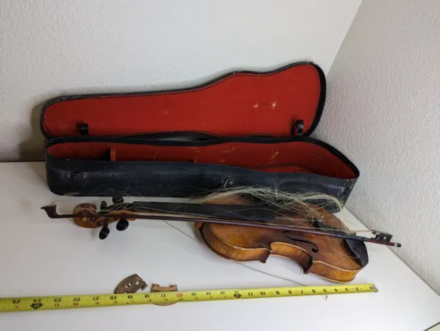 Antique Antonius Stradivarius Cremonensis Violin W/case