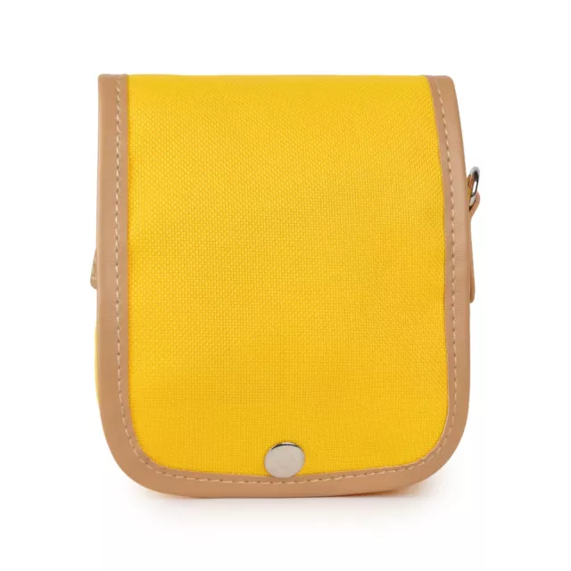 Instax Mini 8 Case Umhängetasche Schulter Tasche gelb passt auch bei Mini 11 12